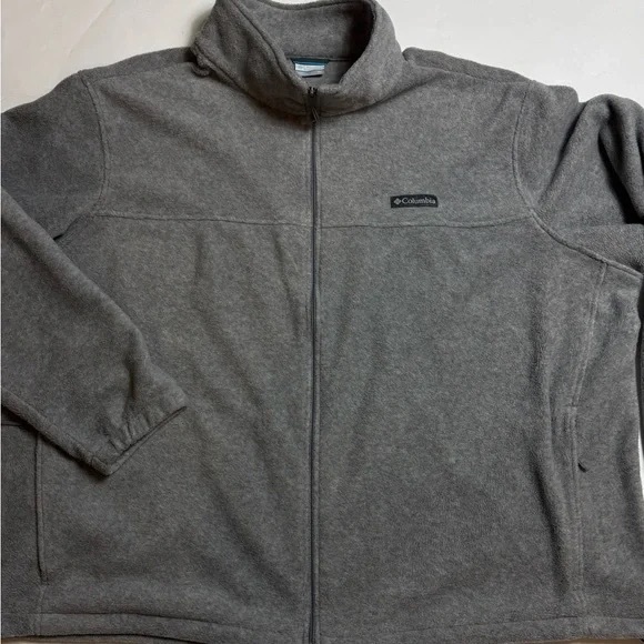 Columbia Charcoal Full-Zip Fleece Jacket - Picture 1 of 3